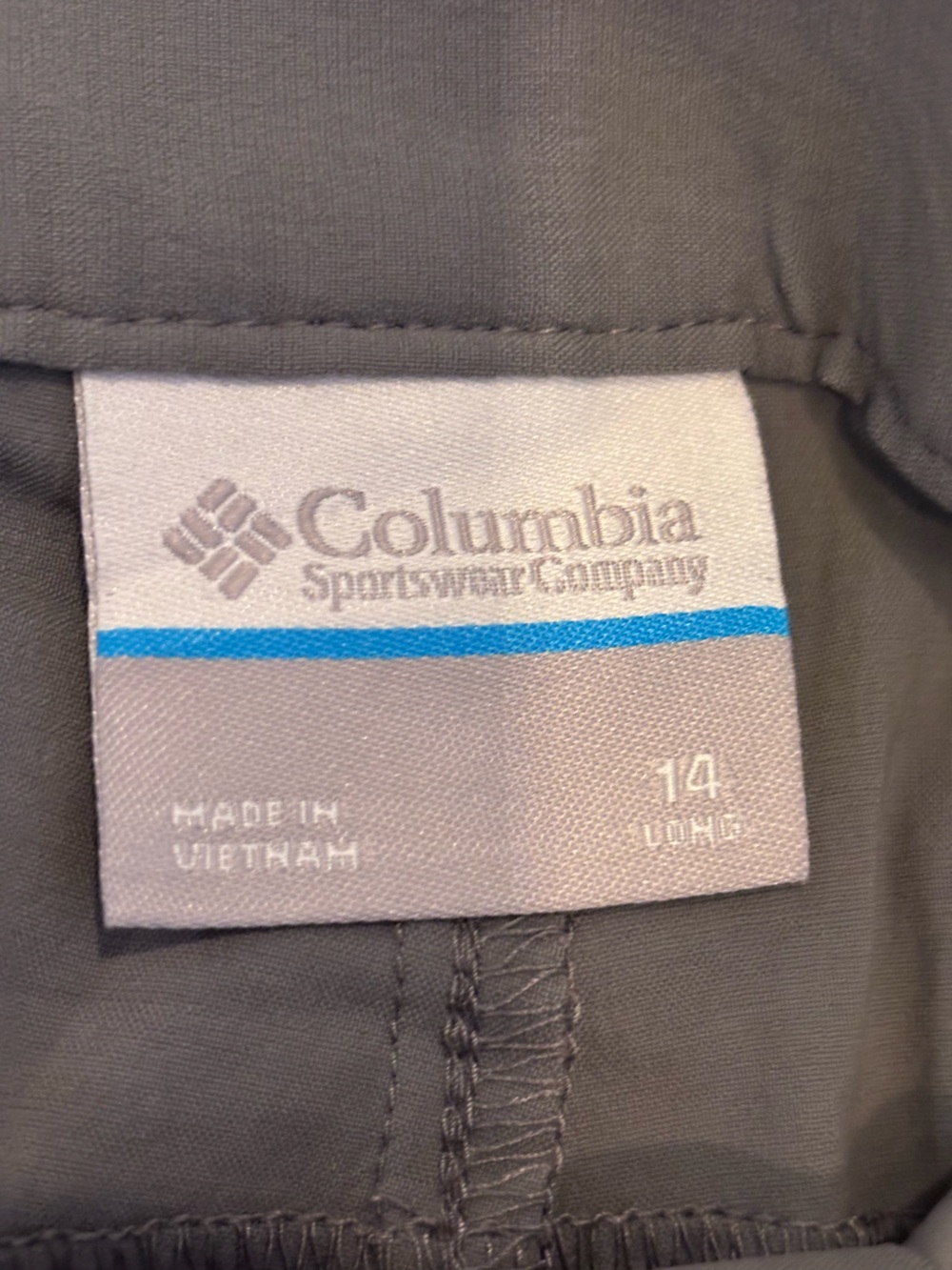 Columbia Saturday Trail Stretch Pants, Gray. Women’s 14 Long. New with tags! - Picture 6 of 16